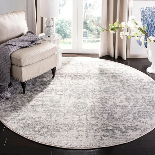 Miniatura 52 de Safavieh MAD603D - Tapete con diseño de medallón desgastado copo de nieve, colección Madison, no suelta pelos, fácil de cuidar, vestíbulo, alto