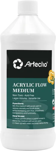 Miniatura 7 de Artecho Medio de Efectos de Vertimiento 8oz / 236ml, Medio Acrílica para Pintura Acrílica