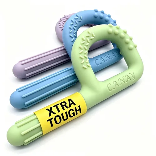 Xtra Tough - Juguetes sensoriales masticables de mano para niños autistas, palos masticables para niños, collares para masticar para niños Más duro