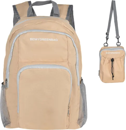 Miniatura 19 de Mochila impermeable plegable 35L para viajes de deportes al aire libre dentro del compartimento de ropa mojada plegable para múltiples 1Azul cielo