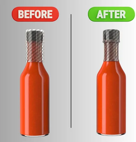 Miniatura 8 de Bandas para envoltura de cuello de botella termocontraíbles perforadas para sellar [muchos tamaños diferentes] (paquete de 250)