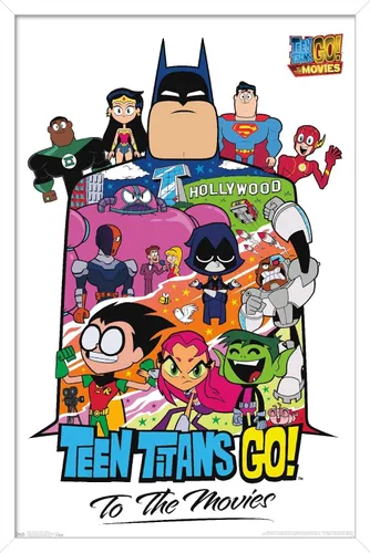 Miniatura 8 de Trends International DC Comics Movie Teen Titans Go! To The Movies - Póster de pared de collage, 22.4 pulgadas de largo x 14.7 pulgadas, versión