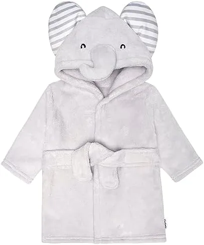 Miniatura 8 de Gerber Albornoz unisex de felpa suave con capucha de personaje animal para bebé