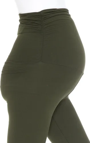Miniatura 6 de Leggings Depot - Leggings de maternidad para mujer, sobre el vientre, mallas de yoga casuales para embarazo