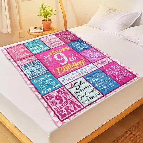 Miniatura 5 de Regalos de cumpleaños para niñas de 9 años, regalo de cumpleaños para niñas de 9 años, decoraciones de cumpleaños para niñas, hija, nieta, sobrina
