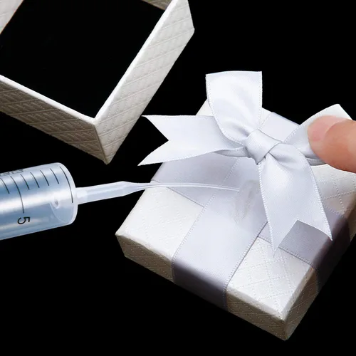 Miniatura 5 de Hsei 200 piezas de micropuntas de plástico con pegamento para botellas, extensor de pegamento aplicador de precisión para manualidades