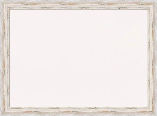 Miniatura 12 de Amanti Art Tablero de corcho blanco para pared (32 x 24) con marco de madera blanco blanco y blanco, tablero de corcho mediano para oficina, tablero