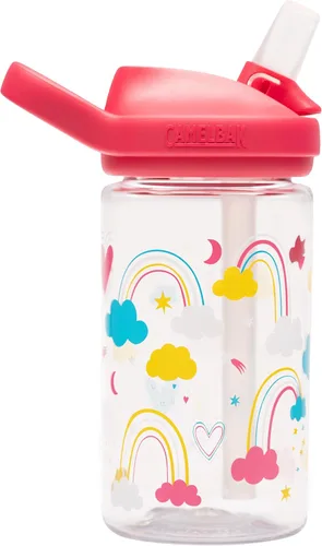 Miniatura 64 de CamelBak Eddy+ Kids Water Bottle with Bite Valve Straw, Leak‑Resistant Easy‑Sip Design for Everyday Hydration, 14oz Kids Animales de la selva