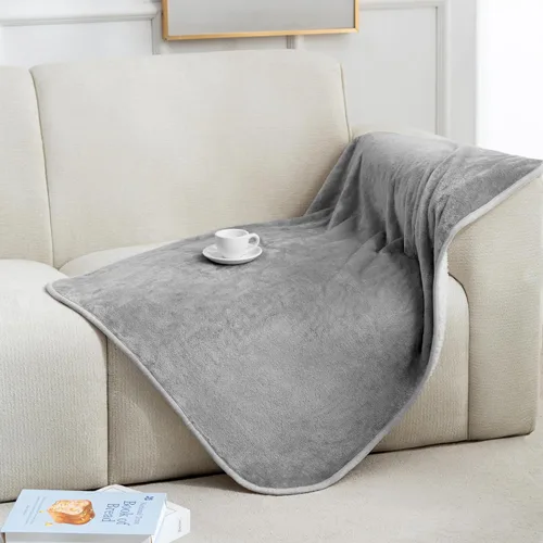 Miniatura 51 de gogobunny Manta de cama impermeable, manta reversible de forro polar Sherpa para perro, cachorro y gato, funda de muebles que protege la cama