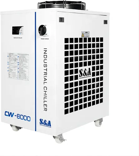 Miniatura 11 de S&A Enfriador de agua industrial genuino CW-6000AN para tubo láser de CO2, husillo CNC, impresora ULTRAVIOLETA