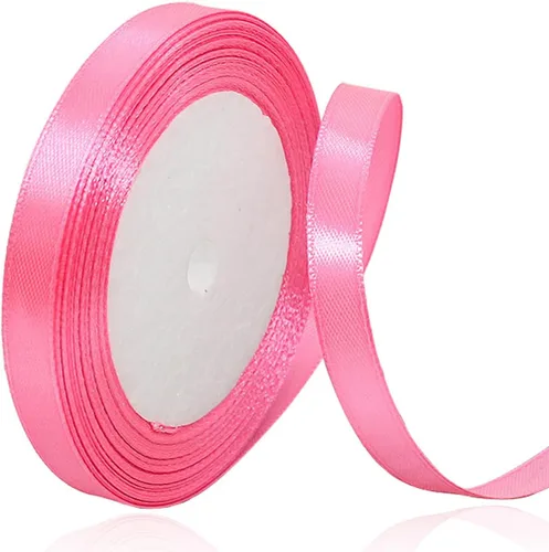 Miniatura 18 de Cinta de satén color burdeos de 1-1/2 pulgadas x 25 yardas, cinta de tela de poliéster de color sólido para envolver regalos, manualidades, hacer