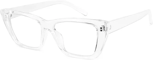 Miniatura 8 de WOWSUN Narrow Small Vintage Cat Eye Frames Eyeglasses for Women Retro Blue Light Blocking Computer Glasses