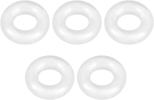 Miniatura 9 de uxcell Junta tórica de silicona, 0.236 in de diámetro exterior, 0.110 in de diámetro interior, 0.063 in de ancho, junta de anillos de sello VMQ