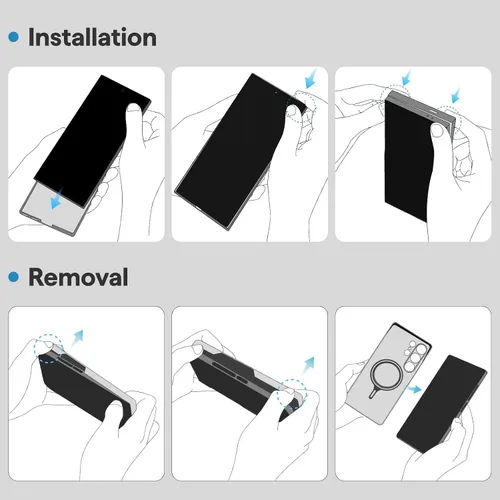 Miniatura 9 de pitaka Funda para S25 Ultra de 6.9 pulgadas, compatible con MagSafe, funda delgada y ligera para Samsung Galaxy S25 Ultra, hecha de fibra de aramida