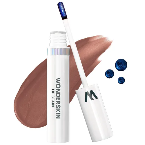 Miniatura 29 de Wonderskin Wonder Blading Mancha de Labios Todo el Día Mascarilla Despegable y Kit Revelador - Tinte de Labios Nude Duradero e Impermeable, Kit