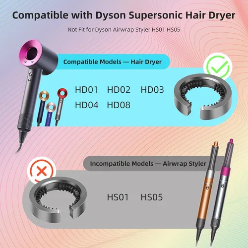 Miniatura 2 de Cepillo de limpieza de filtro compatible con Dyson Airwrap Styler HS01 HS05, accesorio de cepillo de limpieza de filtro