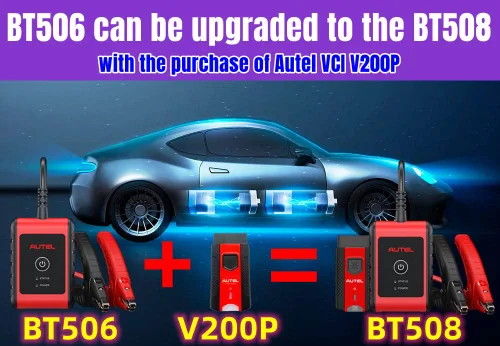 Miniatura 2 de Autel MaxiBAS BT506 Probador de batería Herramienta de análisis del sistema eléctrico para la salud de la batería, capacidad de arranque en frío