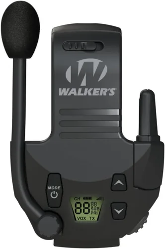 Miniatura 9 de WALKER'S Accesorio Walkie Talkie Razor – 22 Canales 3 Millas de Alcance Dispositivo de Comunicación Activado por Voz Manos Libres para Orejeras