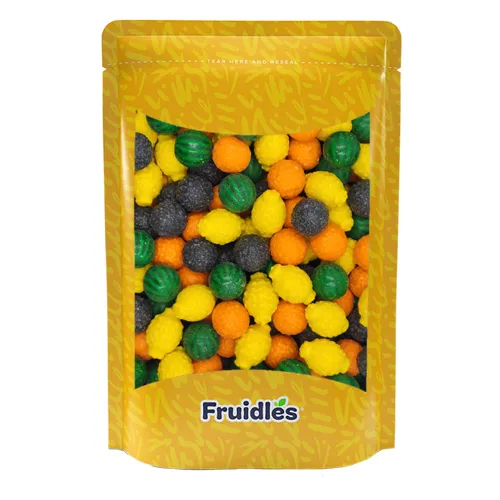 Miniatura 7 de Fruidles Fancy Fruit - Bolas de chicle de frutas, golosinas originales en forma de dulces, dulces para bufé de dulces, certificado Kosher Parve