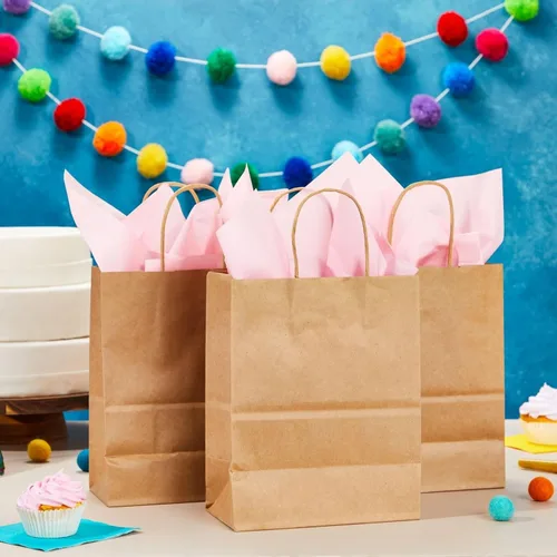 Miniatura 7 de Papel de seda colorido para bolsas de regalo y envoltura, 120 hojas, hojas de papel de regalo para regalos y suministros