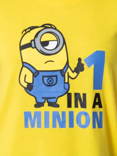 Miniatura 3 de INTIMO Despicable Me Minions - Conjunto de pijama para mujer, 1 en un Minion, Multi colorido