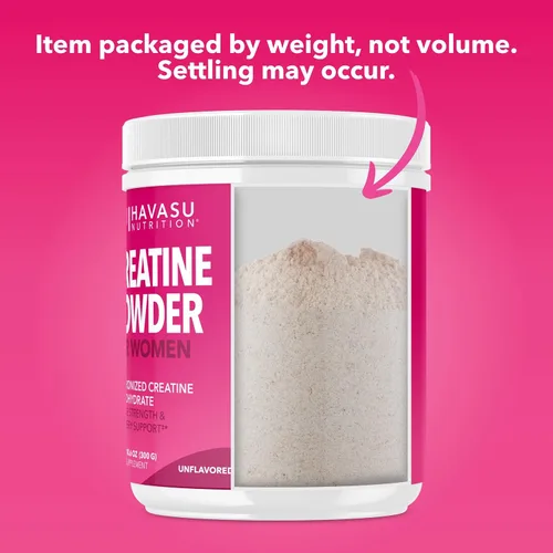 Miniatura 7 de Creatina para Mujeres - Formulada para Mujeres - 3g de Monohidrato de Creatina Micronizada por Porción para Apoyar la Energía, Masa Muscular Magra