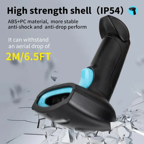 Miniatura 7 de Escáner de código de barras USB 1D con cable CCD, lector de código de barras compatible con pantalla, escáneres de código de barras para tienda