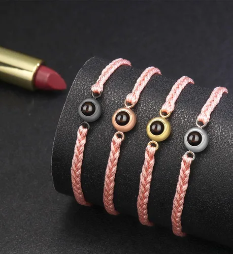 Miniatura 5 de Pulsera de fotos personalizada, pulsera con foto personalizada para mujeres y hombres, pulsera con imagen en el interior, regalos personalizados
