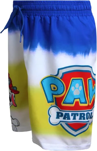 Miniatura 5 de Nickelodeon Paw Patrol - Traje de baño para niños Chase Marshall Rubble TMNT UPF 50+ - Pantalones cortos de natación para niños pequeños y niños