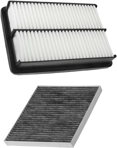 Miniatura 18 de FUN-DRIVING Filtro de aire de cabina y motor de peine para Honda CRV Civic 1.5L Acura Integra