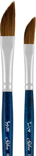 Miniatura 21 de Silver Brush Limited BA-2753S BelleAqua - Juego de pinceles redondos básicos para acuarela, 3 piezas, mango corto profesional, juego de pinceles Set