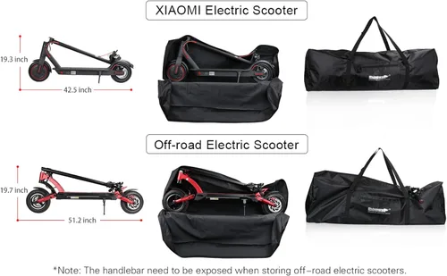 Miniatura 3 de Rhinowalk Plegable Scooter Eléctrico Bolsa de Transporte para XIAOMI Mijia M365 Impermeable Portátil E-Scooter Bolsa de Almacenamiento Cubierta