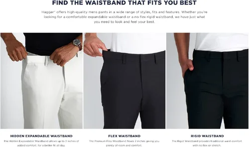 Miniatura 9 de Haggar mens Cool 18 Classic Fit Expandable Waist Short Regular and Big & Tall Sizes