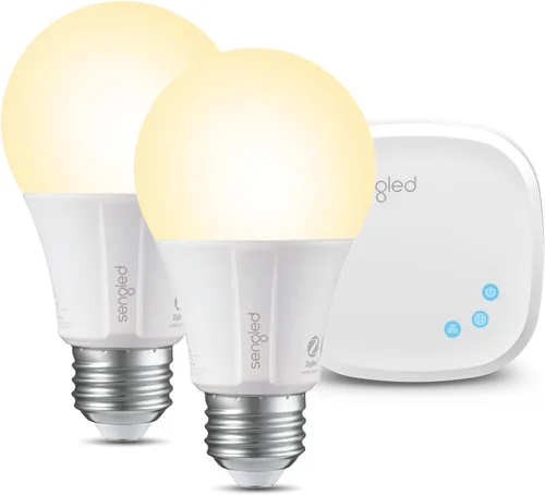 Miniatura 10 de Sengled Bombilla de luz Alexa, bombillas inteligentes que son compatibles solo con Alexa, malla Bluetooth estándar A19 E26, bombilla LED regulable