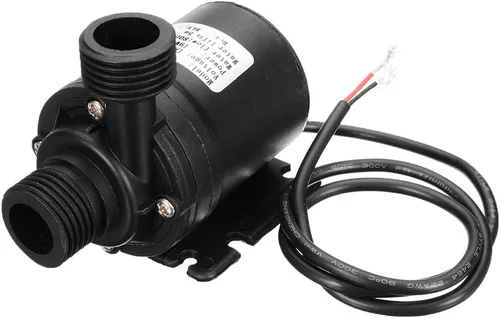 800L/H 16.4 ft DC 12V Bomba de agua sin escobillas Motor sin escobillas Bomba de agua de circulación de agua 1/2 "rosca macho sumergibles Bombas de