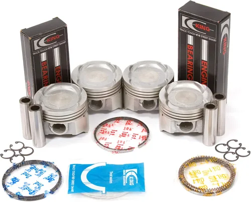 Miniatura 2 de Evergreen OK8008B/0/0/0 Se adapta a 96-00 Suzuki Sidekick X90 Esteem Sidekick 1.6 SOHC 16V G16KV Kit de reconstrucción del motor Pistones estándar