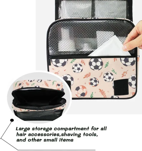 Miniatura 5 de Neceser de viaje colgante -359 - Kit de bolas de maquillaje estuche organizador de cosméticos para hombres y mujeres