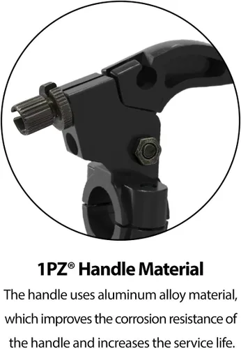 Miniatura 2 de 1PZ BA5-CL1 - Palanca de embrague de freno izquierdo de 7/8 pulgadas de 0.866 in para 196cc 5.5hp 6.5hp Coleman CT200U BT200X Trail 200 CT200U-EX