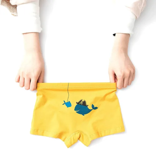 Miniatura 9 de Core Pretty Toddler Boxer Briefs Cotton Boys Underwear Kids Underpants Size 3-12Years (Pack of 5)