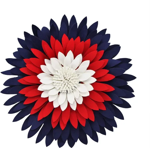 Miniatura 28 de Almohada decorativa 3D de flores de margarita, manta de girasol de 14.5 x 13 pulgadas, decoración redonda para el hogar para sofá y cama
