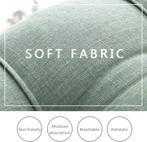 Miniatura 6 de Almohada rectangular grande para cabecero, almohada de apoyo largo para lectura, cojín lumbar perfecto para cama de día y litera, almohada