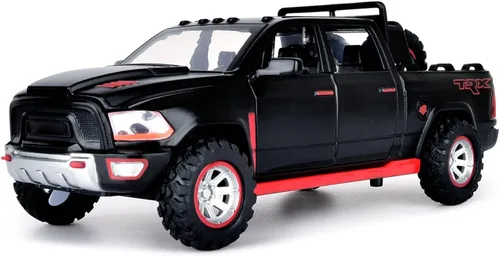 Camioneta de juguete para niños de 4 a 7 años, modelo de metal fundido a presión, camiones de juguete con puertas abiertas, autos de juguete con