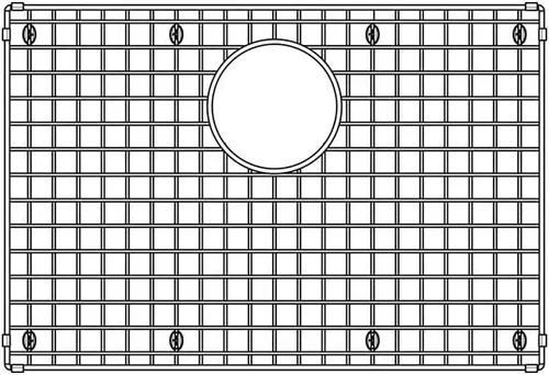 Miniatura 10 de BLANCO Precis - Rejilla flotante de acero inoxidable para fregadero