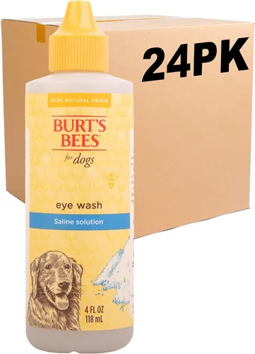 Miniatura 10 de BURT'S BEES FOR PETS Jabón de ojos para perros con solución salina, limpiador suave de ojos para perros y cachorros, enjuague de manchas de lágrimas