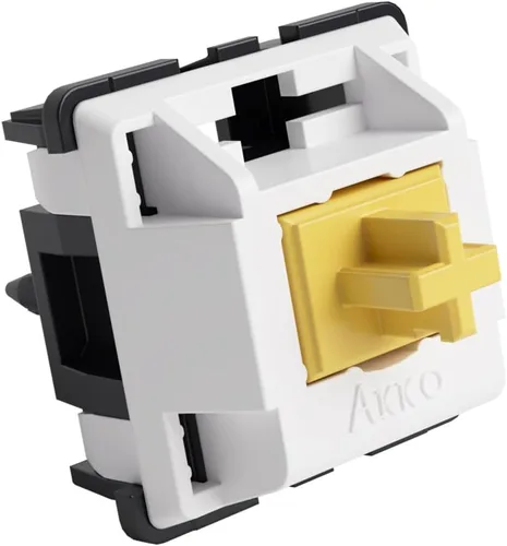 Miniatura 3 de Akko V3 Penguin - Interruptor de teclado táctil silencioso para teclado mecánico de juegos, interruptores prelubricados silenciosos de 5 pines de 50