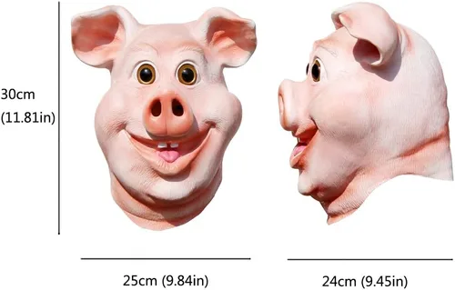 Miniatura 2 de PartyHop - Máscara de cerdo feliz