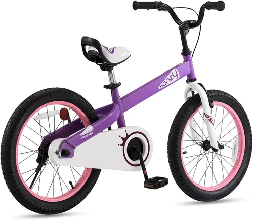 Miniatura 2 de Royalbaby Bicicleta Cubetube para niños de 3 a 9 años, bicicleta para niños pequeños de 12, 14, 16, 18 y 20 pulgadas, con ruedas de entrenamiento