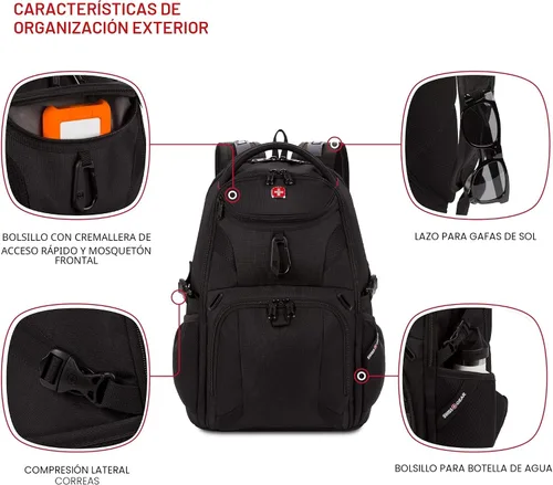 Miniatura 3 de SwissGear 1900, Negro