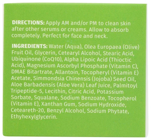 Miniatura 2 de REVIVA LABS - Crema DMAE de éster de vitamina C de ácido alfa lipoico (2.oz)