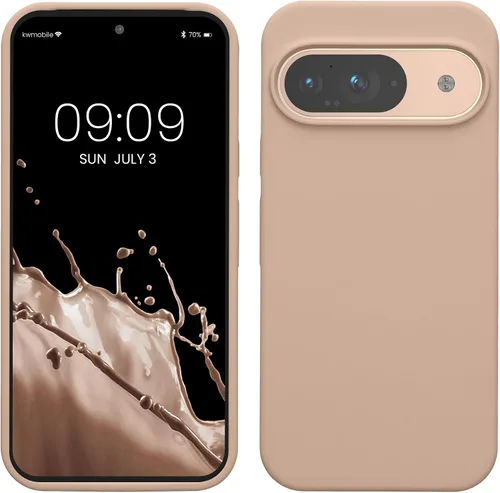 Miniatura 313 de kwmobile Funda Compatible con Google Pixel 6 Pro - Funda de Teléfono de Silicona TPU con Acabado Suave - Azul Caribe